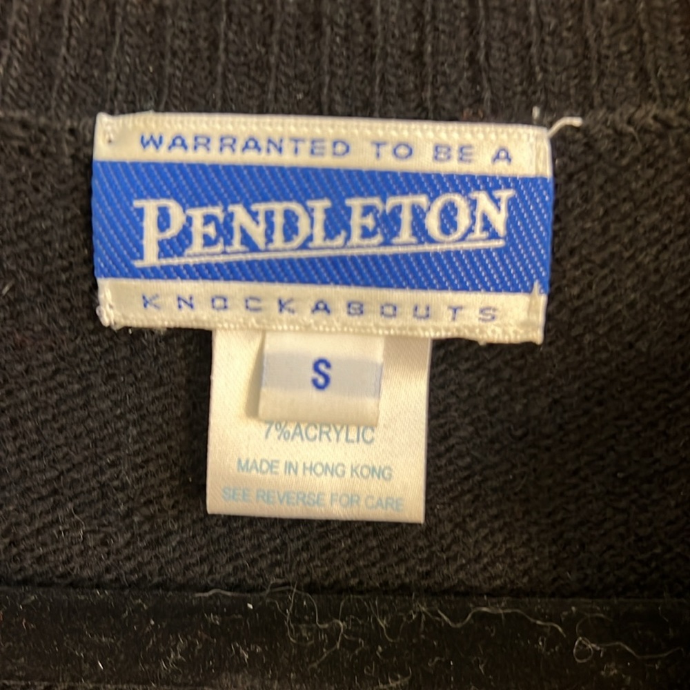 Pendleton Sweater Size S Nordic Pattern - image 3